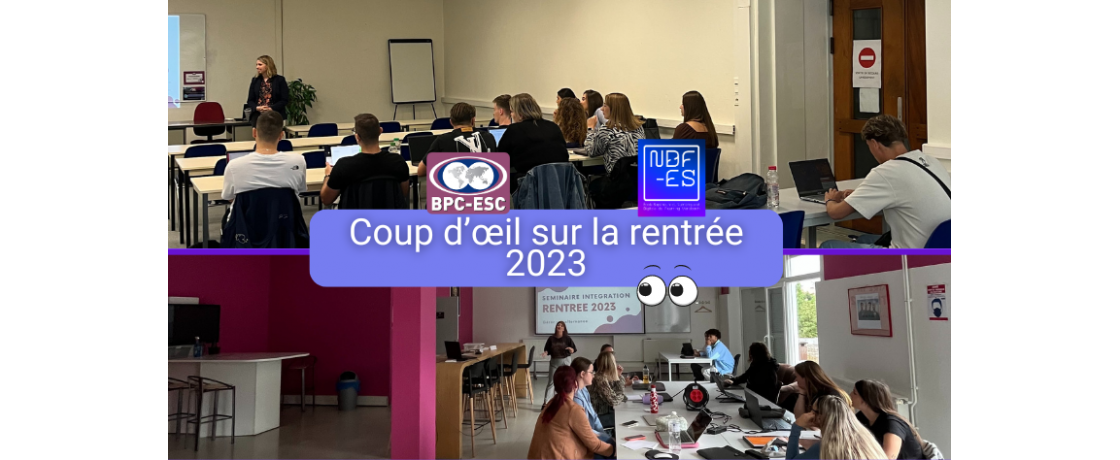 Retour sur la rentrée 2023