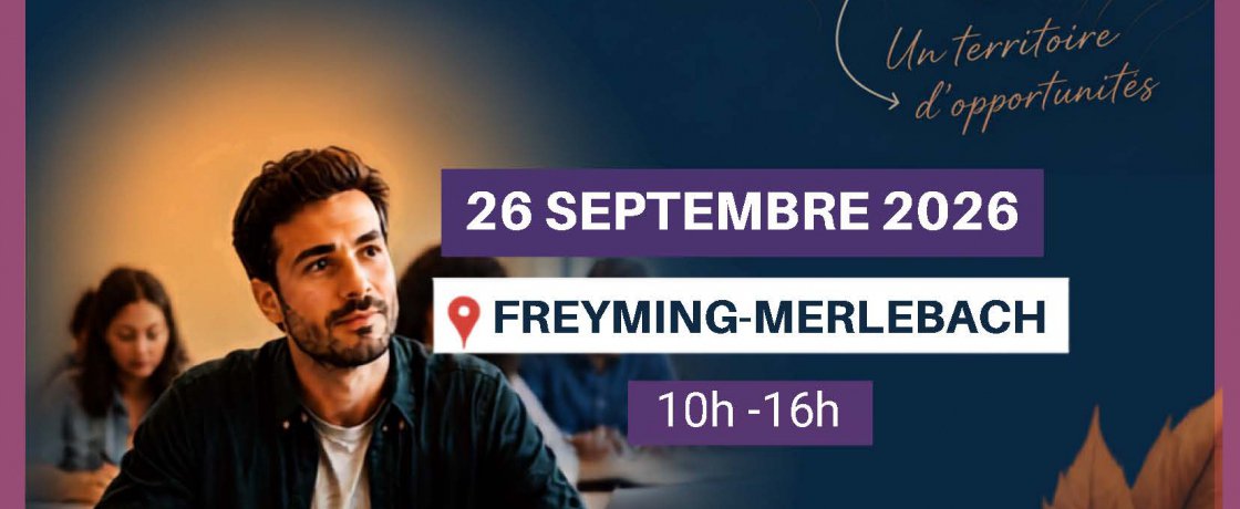 Portes ouvertes Samedi 26 septembre 2026 de 10 h à 16h